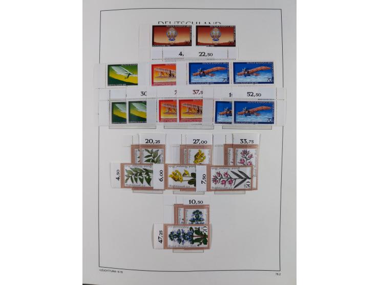 1948/90, in den Hauptnummern postfrische überkomplette Sammlung, dabei Mi.-Nr. 1-20 OR, 21-34 mit 33-34 OR (FA Schlegel BPP),