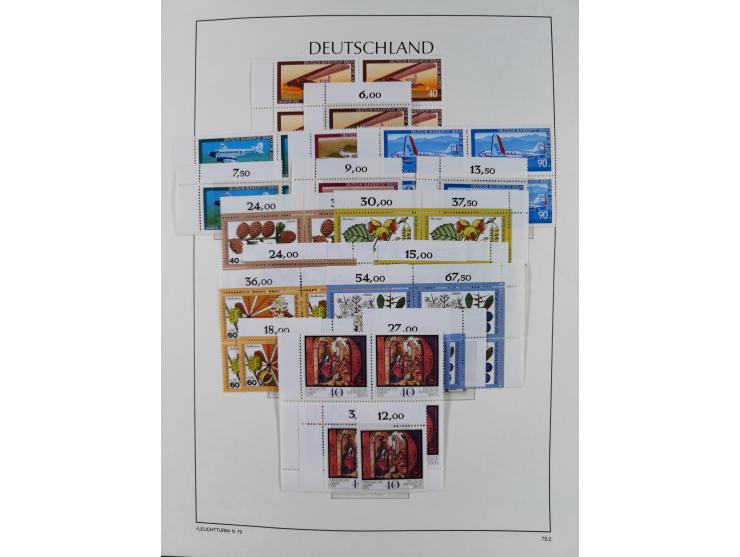 1948/90, in den Hauptnummern postfrische überkomplette Sammlung, dabei Mi.-Nr. 1-20 OR, 21-34 mit 33-34 OR (FA Schlegel BPP),