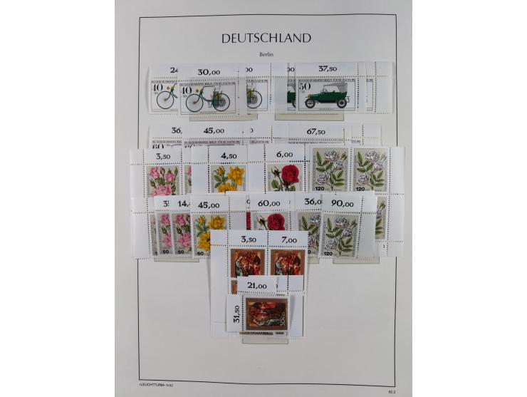 1948/90, in den Hauptnummern postfrische überkomplette Sammlung, dabei Mi.-Nr. 1-20 OR, 21-34 mit 33-34 OR (FA Schlegel BPP),