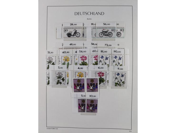 1948/90, in den Hauptnummern postfrische überkomplette Sammlung, dabei Mi.-Nr. 1-20 OR, 21-34 mit 33-34 OR (FA Schlegel BPP),