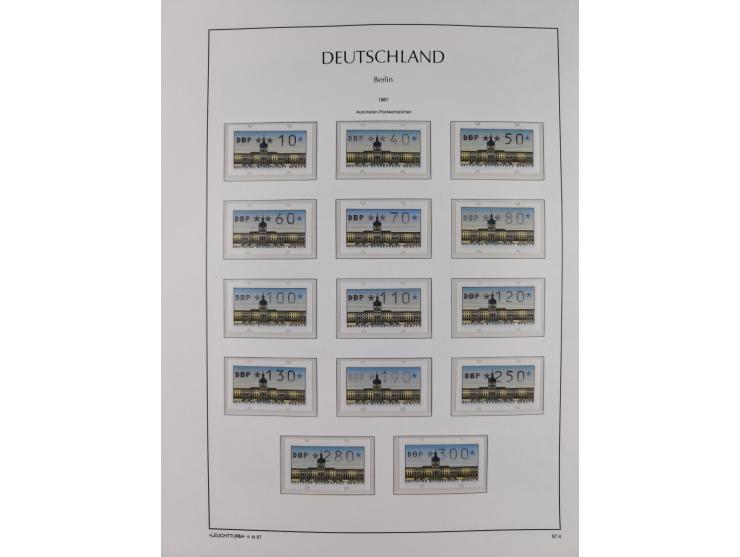 1948/90, in den Hauptnummern postfrische überkomplette Sammlung, dabei Mi.-Nr. 1-20 OR, 21-34 mit 33-34 OR (FA Schlegel BPP),