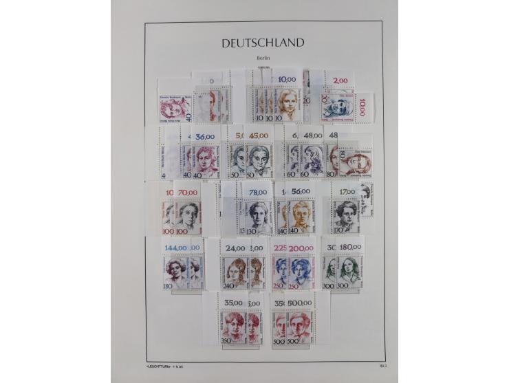 1948/90, in den Hauptnummern postfrische überkomplette Sammlung, dabei Mi.-Nr. 1-20 OR, 21-34 mit 33-34 OR (FA Schlegel BPP),