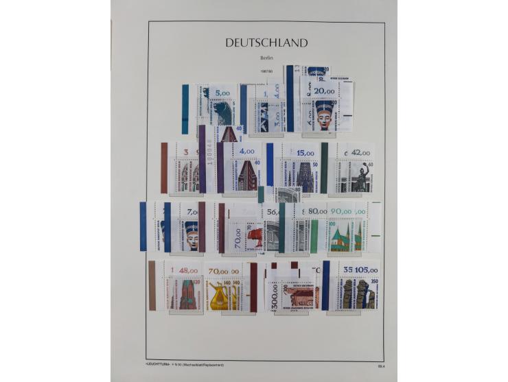 1948/90, in den Hauptnummern postfrische überkomplette Sammlung, dabei Mi.-Nr. 1-20 OR, 21-34 mit 33-34 OR (FA Schlegel BPP),