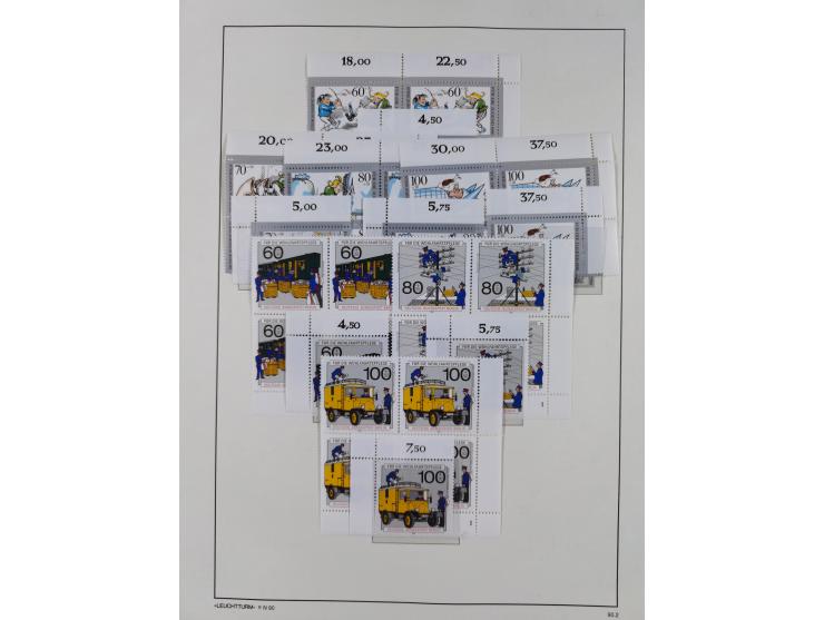 1948/90, in den Hauptnummern postfrische überkomplette Sammlung, dabei Mi.-Nr. 1-20 OR, 21-34 mit 33-34 OR (FA Schlegel BPP),