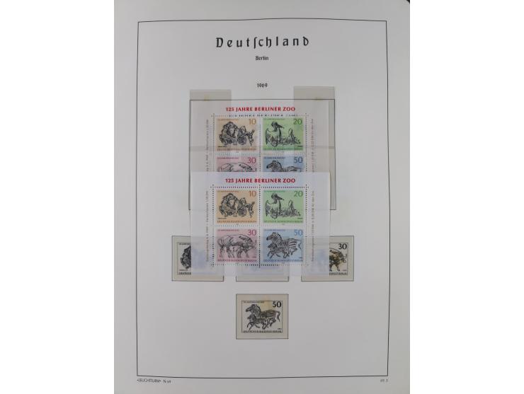 1948/90, in den Hauptnummern komplette postfrische Sammlung, fast alle Marken mit Bogen- bzw. Eckrand, einiges signiert, gute