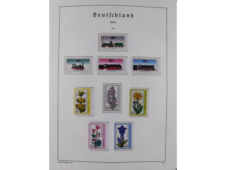 1948/90, in den Hauptnummern komplette postfrische Sammlung, fast alle Marken mit Bogen- bzw. Eckrand, einiges signiert, gute