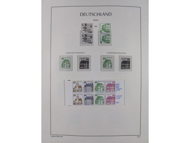 1948/90, in den Hauptnummern komplette postfrische Sammlung, fast alle Marken mit Bogen- bzw. Eckrand, einiges signiert, gute