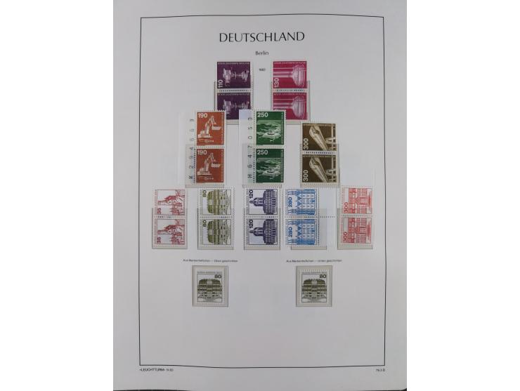 1948/90, in den Hauptnummern komplette postfrische Sammlung, fast alle Marken mit Bogen- bzw. Eckrand, einiges signiert, gute