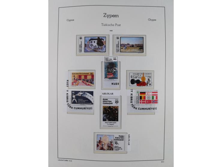 1974/99, seemingly complete mint never hinged collection in album including proofs ('örnek' overprints), miniature sheets and