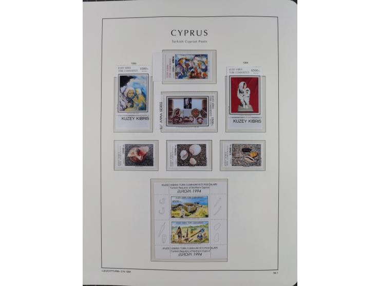 1974/99, seemingly complete mint never hinged collection in album including proofs ('örnek' overprints), miniature sheets and