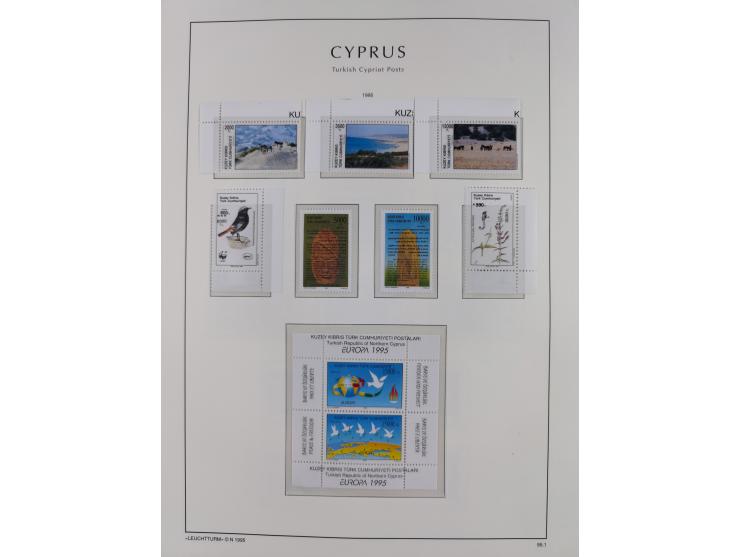 1974/99, seemingly complete mint never hinged collection in album including proofs ('örnek' overprints), miniature sheets and