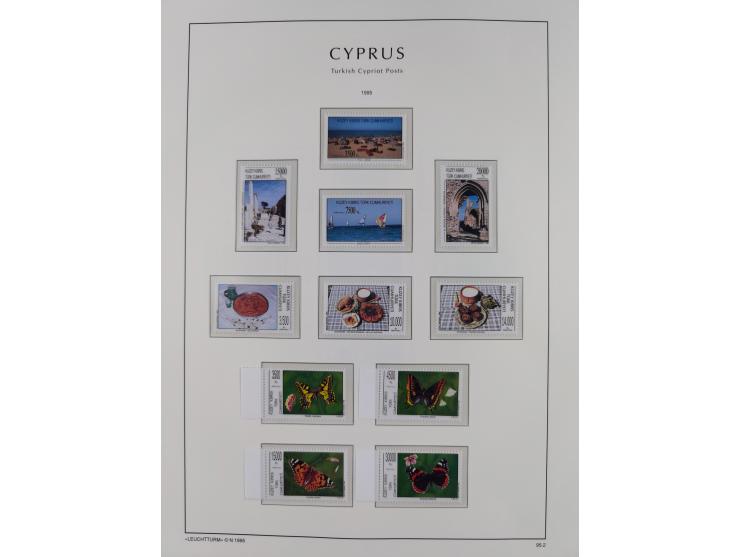 1974/99, seemingly complete mint never hinged collection in album including proofs ('örnek' overprints), miniature sheets and