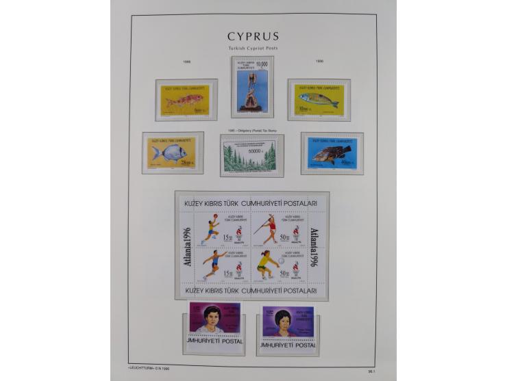 1974/99, seemingly complete mint never hinged collection in album including proofs ('örnek' overprints), miniature sheets and