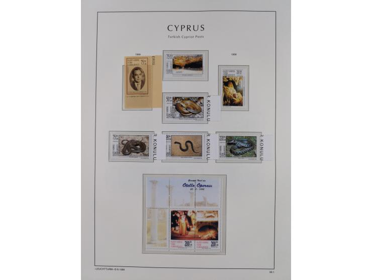1974/99, seemingly complete mint never hinged collection in album including proofs ('örnek' overprints), miniature sheets and