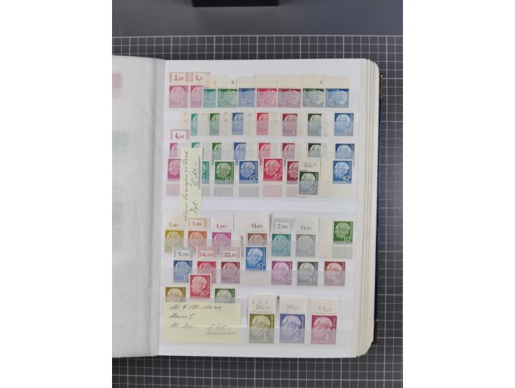 1939/2002, meist postfrischer und teils gestempelter Sammlungsbestand ab etwas Deutsches Reich, Saar, SBZ, Französische Zone 