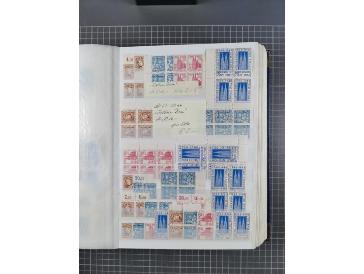 1939/2002, meist postfrischer und teils gestempelter Sammlungsbestand ab etwas Deutsches Reich, Saar, SBZ, Französische Zone 