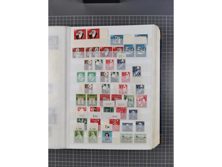 1939/2002, meist postfrischer und teils gestempelter Sammlungsbestand ab etwas Deutsches Reich, Saar, SBZ, Französische Zone 