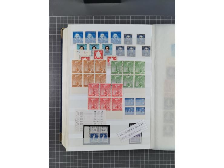 1939/2002, meist postfrischer und teils gestempelter Sammlungsbestand ab etwas Deutsches Reich, Saar, SBZ, Französische Zone 