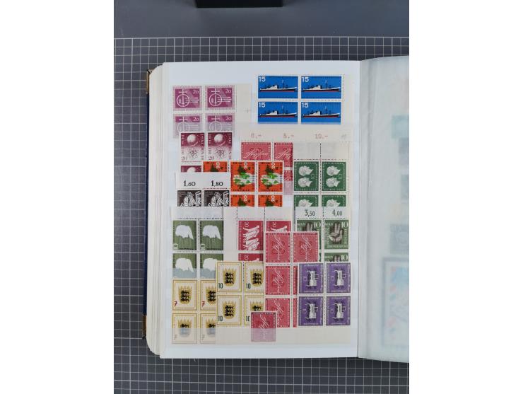 1939/2002, meist postfrischer und teils gestempelter Sammlungsbestand ab etwas Deutsches Reich, Saar, SBZ, Französische Zone 