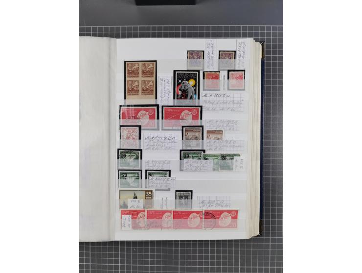 1939/2002, meist postfrischer und teils gestempelter Sammlungsbestand ab etwas Deutsches Reich, Saar, SBZ, Französische Zone 