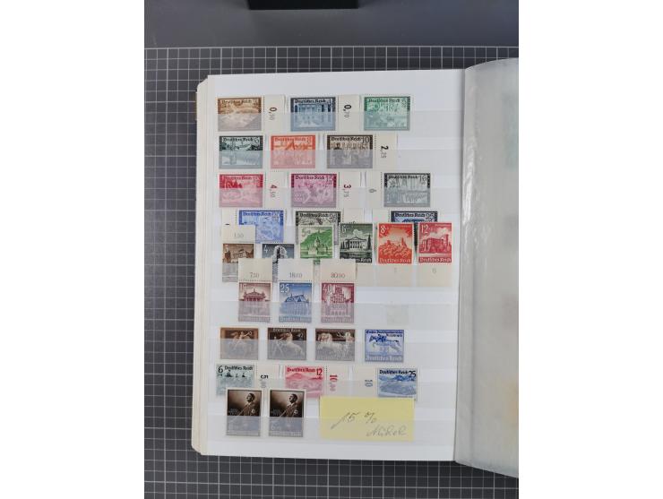 1939/2002, meist postfrischer und teils gestempelter Sammlungsbestand ab etwas Deutsches Reich, Saar, SBZ, Französische Zone 