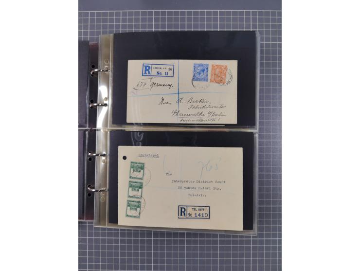 1879/1976 (ca.), group of over 110 covers and cards, strength before the 1940s, many interesting usages with registered and c