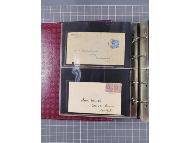 1879/1976 (ca.), group of over 110 covers and cards, strength before the 1940s, many interesting usages with registered and c