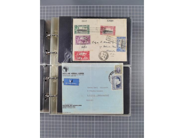 1879/1976 (ca.), group of over 110 covers and cards, strength before the 1940s, many interesting usages with registered and c