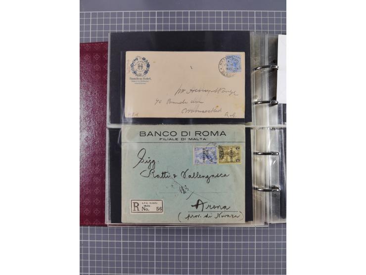 1879/1976 (ca.), group of over 110 covers and cards, strength before the 1940s, many interesting usages with registered and c