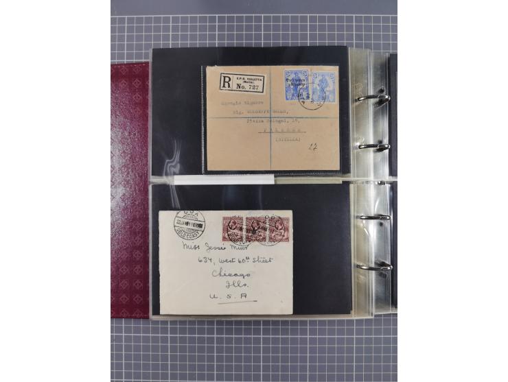 1879/1976 (ca.), group of over 110 covers and cards, strength before the 1940s, many interesting usages with registered and c