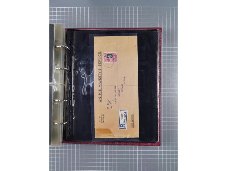 1879/1976 (ca.), group of over 110 covers and cards, strength before the 1940s, many interesting usages with registered and c