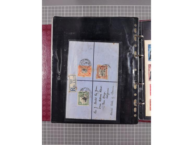 1879/1976 (ca.), group of over 110 covers and cards, strength before the 1940s, many interesting usages with registered and c