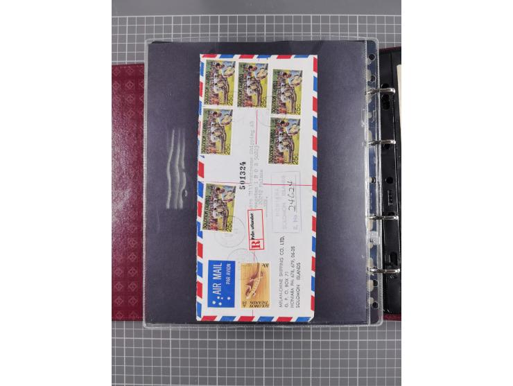 1879/1976 (ca.), group of over 110 covers and cards, strength before the 1940s, many interesting usages with registered and c