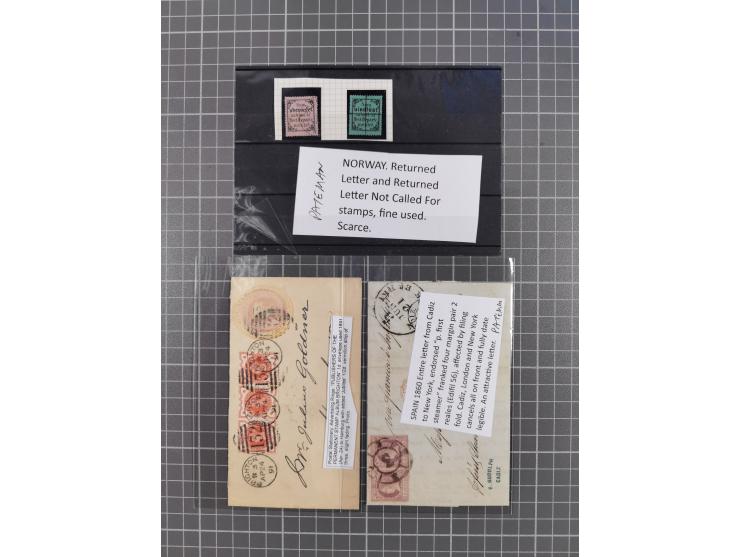 1854/1900 (ca.), small accumulation mostly before the 1900s, noted Dutch East Indies with duplicates starting from the first 