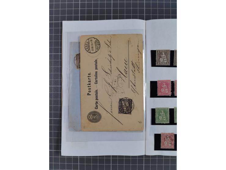 1854/1900 (ca.), small accumulation mostly before the 1900s, noted Dutch East Indies with duplicates starting from the first 