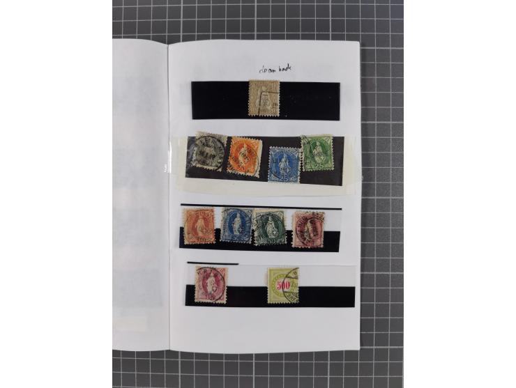 1854/1900 (ca.), small accumulation mostly before the 1900s, noted Dutch East Indies with duplicates starting from the first 