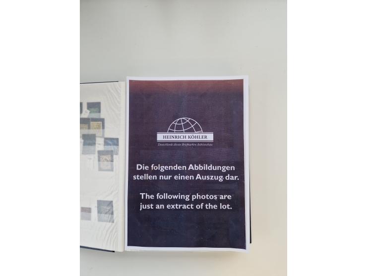 1855/2000 (ca.), mint never hinged/unused and used collection with duplicates, including Officials, Postage Dues, Parcel stam