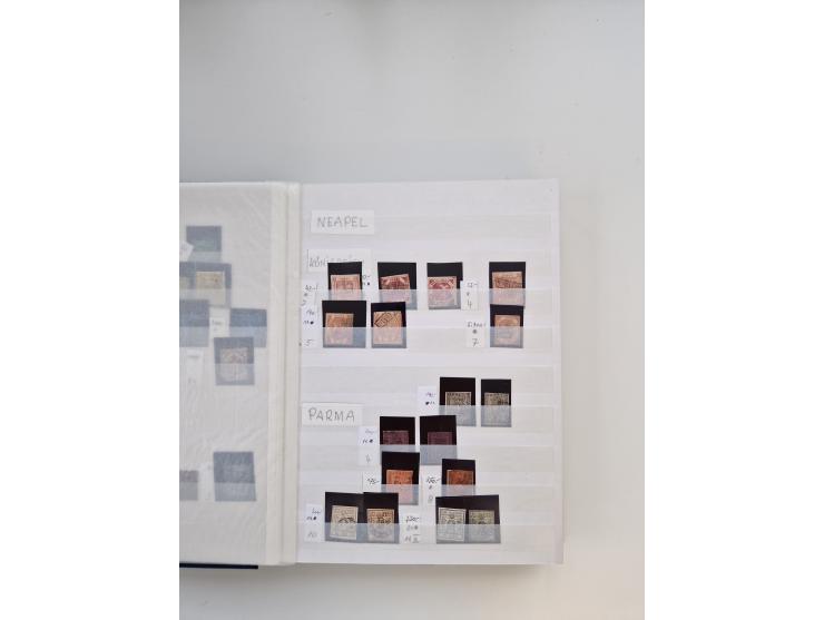 1855/2000 (ca.), mint never hinged/unused and used collection with duplicates, including Officials, Postage Dues, Parcel stam