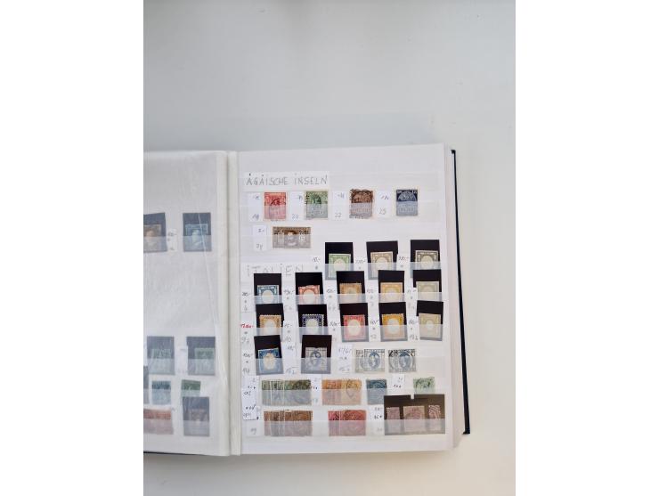 1855/2000 (ca.), mint never hinged/unused and used collection with duplicates, including Officials, Postage Dues, Parcel stam