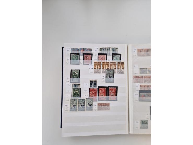 1855/2000 (ca.), mint never hinged/unused and used collection with duplicates, including Officials, Postage Dues, Parcel stam