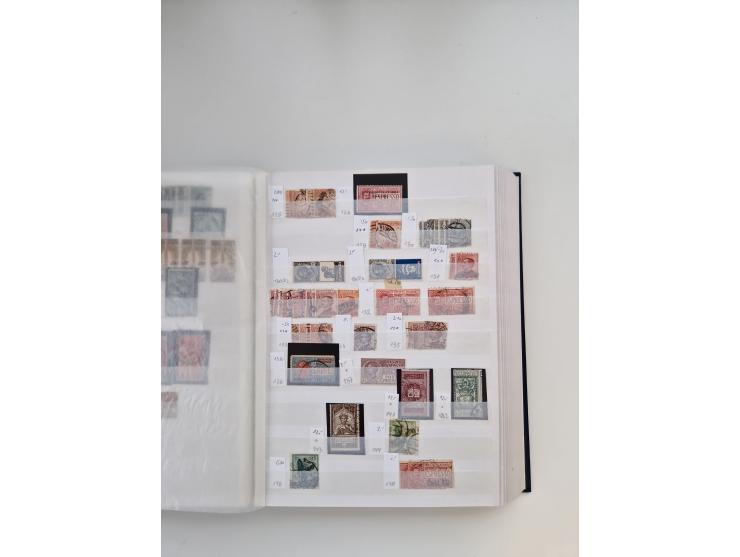 1855/2000 (ca.), mint never hinged/unused and used collection with duplicates, including Officials, Postage Dues, Parcel stam