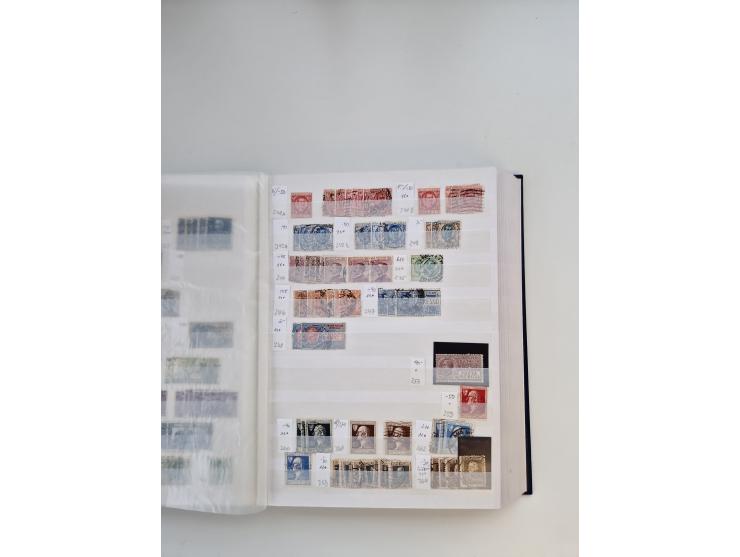 1855/2000 (ca.), mint never hinged/unused and used collection with duplicates, including Officials, Postage Dues, Parcel stam