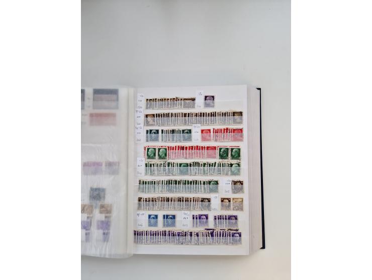 1855/2000 (ca.), mint never hinged/unused and used collection with duplicates, including Officials, Postage Dues, Parcel stam