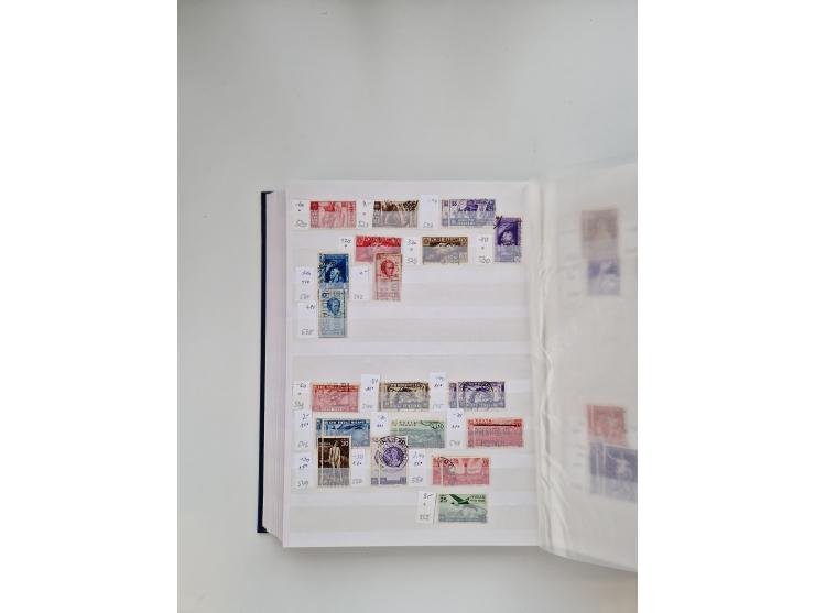 1855/2000 (ca.), mint never hinged/unused and used collection with duplicates, including Officials, Postage Dues, Parcel stam