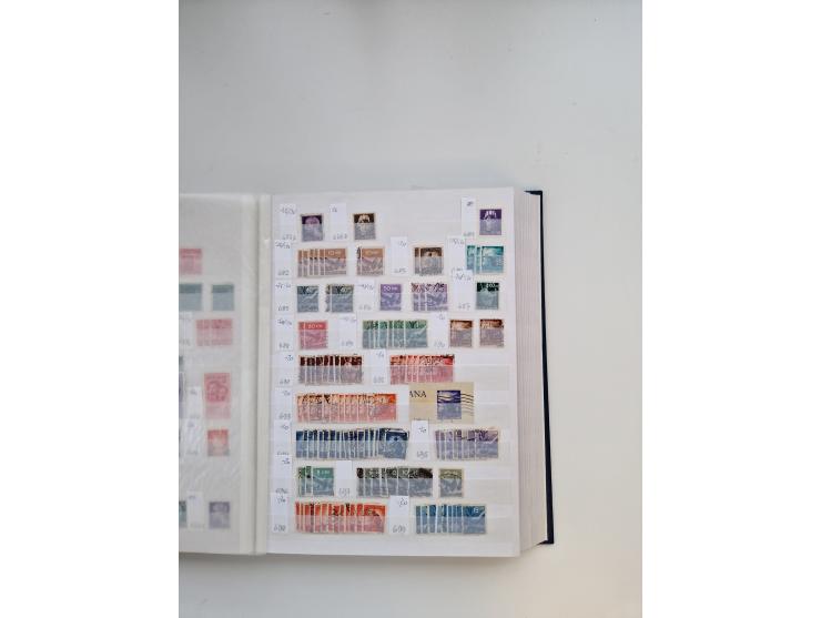 1855/2000 (ca.), mint never hinged/unused and used collection with duplicates, including Officials, Postage Dues, Parcel stam