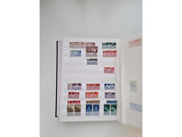 1855/2000 (ca.), mint never hinged/unused and used collection with duplicates, including Officials, Postage Dues, Parcel stam