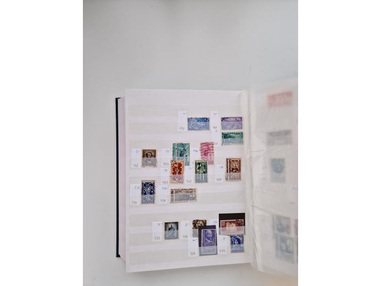 1855/2000 (ca.), mint never hinged/unused and used collection with duplicates, including Officials, Postage Dues, Parcel stam