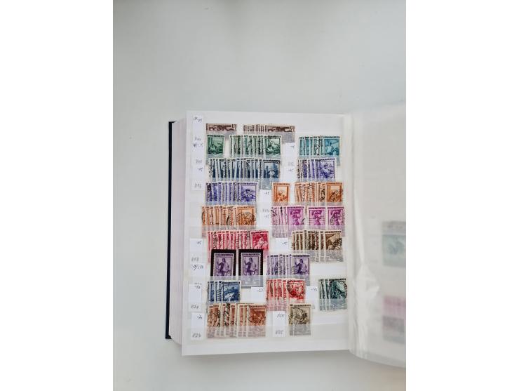 1855/2000 (ca.), mint never hinged/unused and used collection with duplicates, including Officials, Postage Dues, Parcel stam