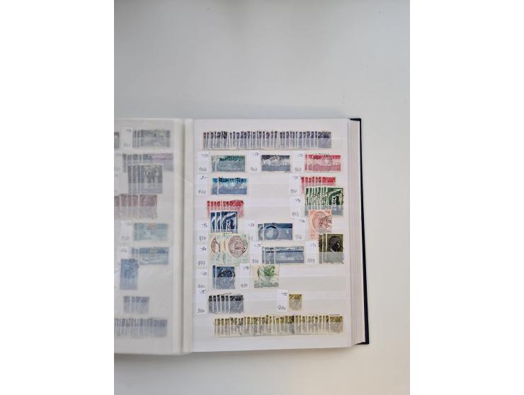 1855/2000 (ca.), mint never hinged/unused and used collection with duplicates, including Officials, Postage Dues, Parcel stam