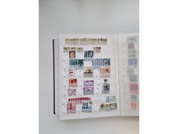 1855/2000 (ca.), mint never hinged/unused and used collection with duplicates, including Officials, Postage Dues, Parcel stam